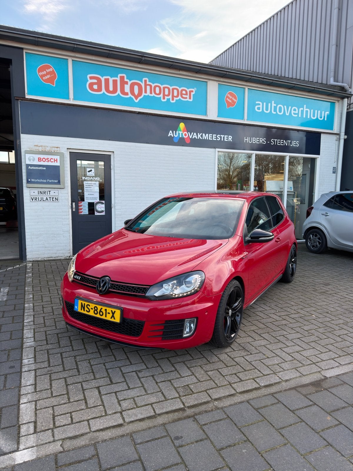 Volkswagen Golf 2.0 GTI 155KW DSG 2009 Rood, Auto's, Zwart, 4 cilinders, 14 km/l, Bedrijf