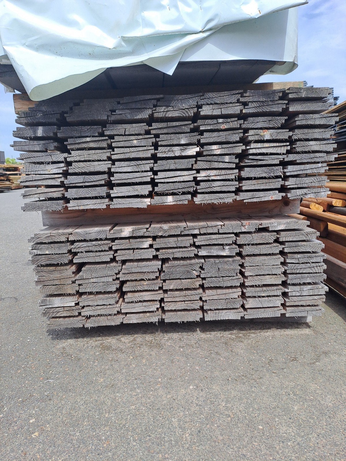 DOUGLAS Zweeds rabat, Ophalen, Nieuw, 250 cm of meer, Planken