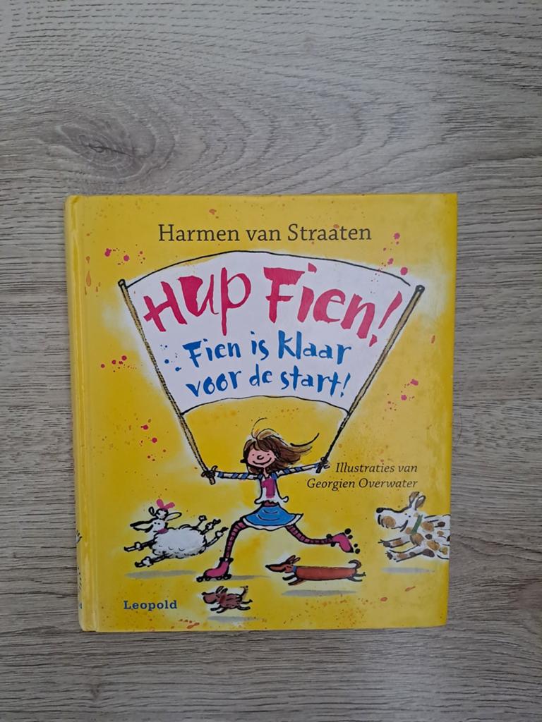 Hup Fien! Fien is klaar voor de start! Harmen van Straaten, Ophalen of Verzenden, Gelezen, Harmen van Straaten, Fictie algemeen