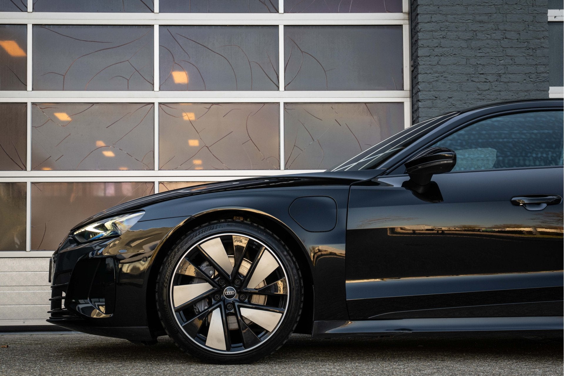 Audi e-tron GT GT edition ZERO 93 kWh Pano, Head-Up, Leder,, Auto's, Audi, Automaat, Gebruikt, Zwart, Zwart