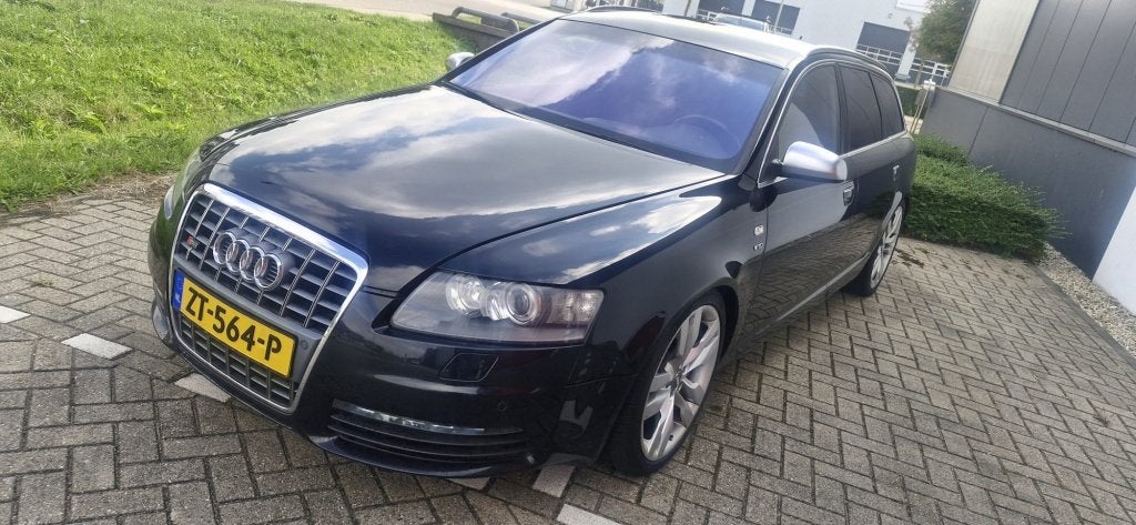 Audi S6 Avant 5.2 FSI S6 V10 Lambo Motor (bj 2006), Auto's, Automaat, Gebruikt, 5204 cc, Zwart