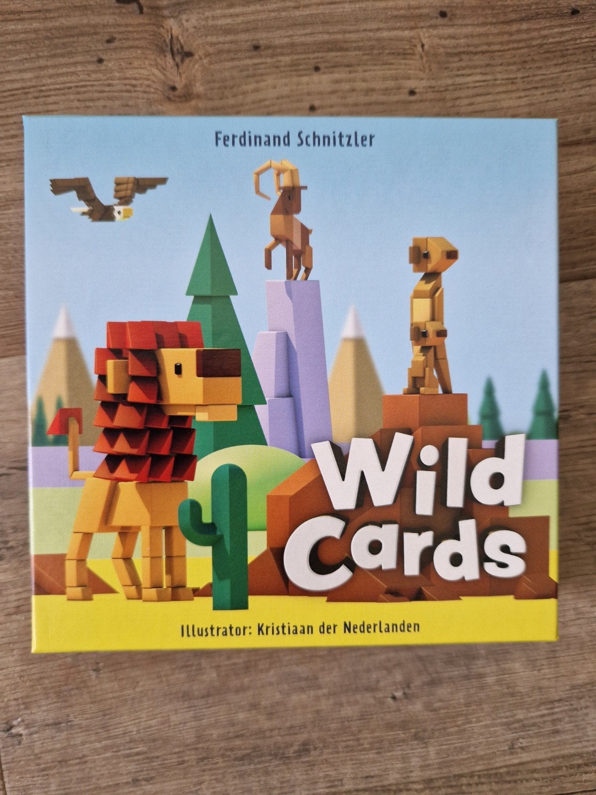 Wild Cards Bordspel - Nieuw in Seal, Een of twee spelers, Ophalen, Nieuw, GAM in 10 min / Board Game Circus