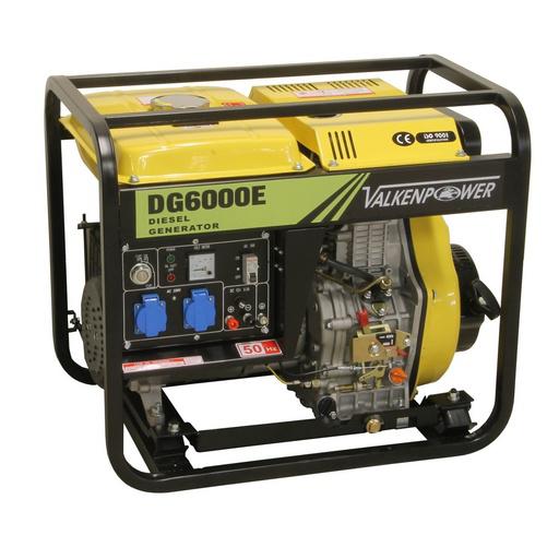 Diesel generator set open type 230V 6kVA with ATS / Nieuw, Ophalen, Nieuw