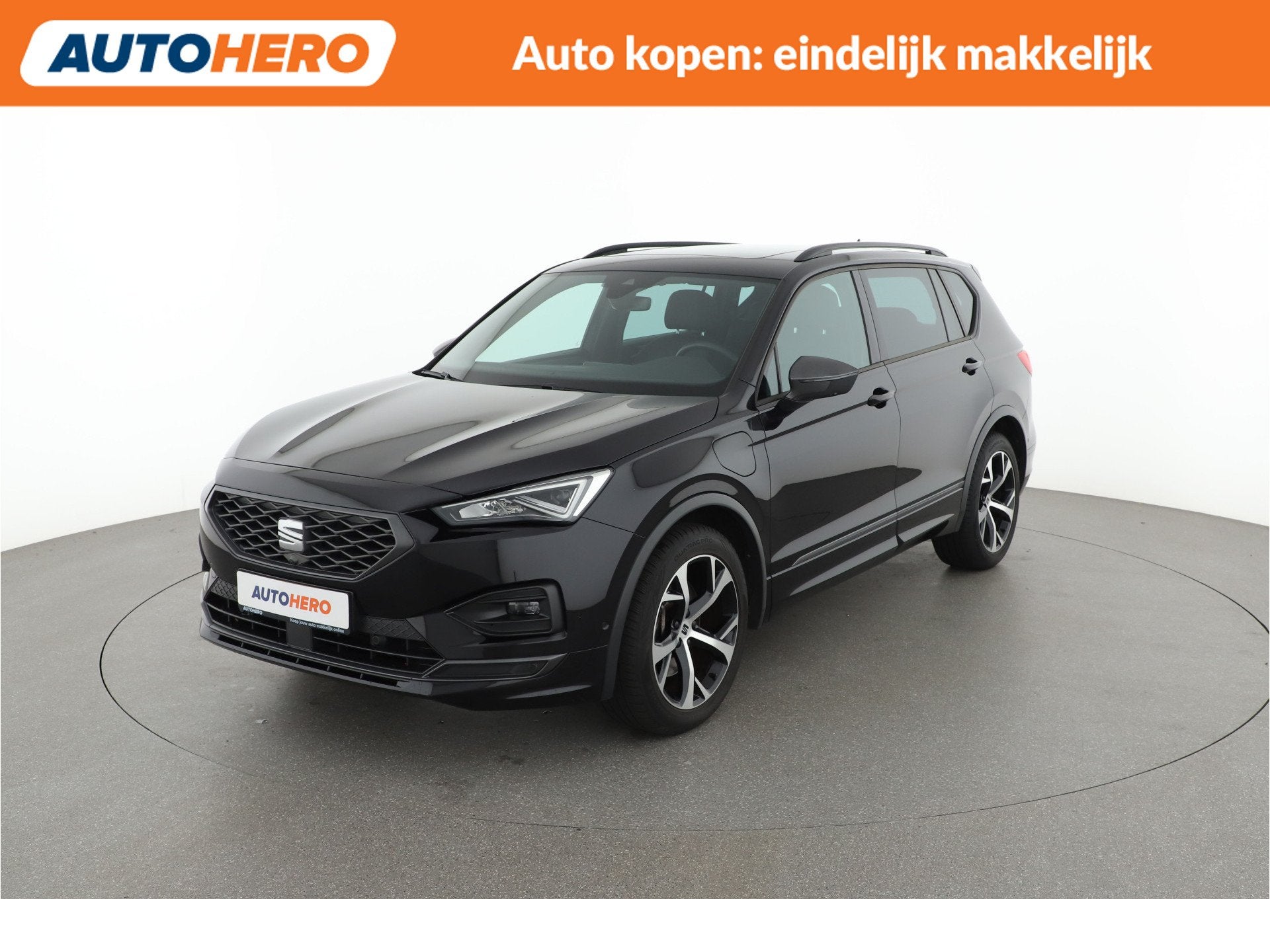 SEAT Tarraco 1.4 TSI e-Hybrid PHEV Xcellence l DD29305 l, Auto's, 4 cilinders, Met garantie (alle), Zwart, Hybride Elektrisch/Benzine
