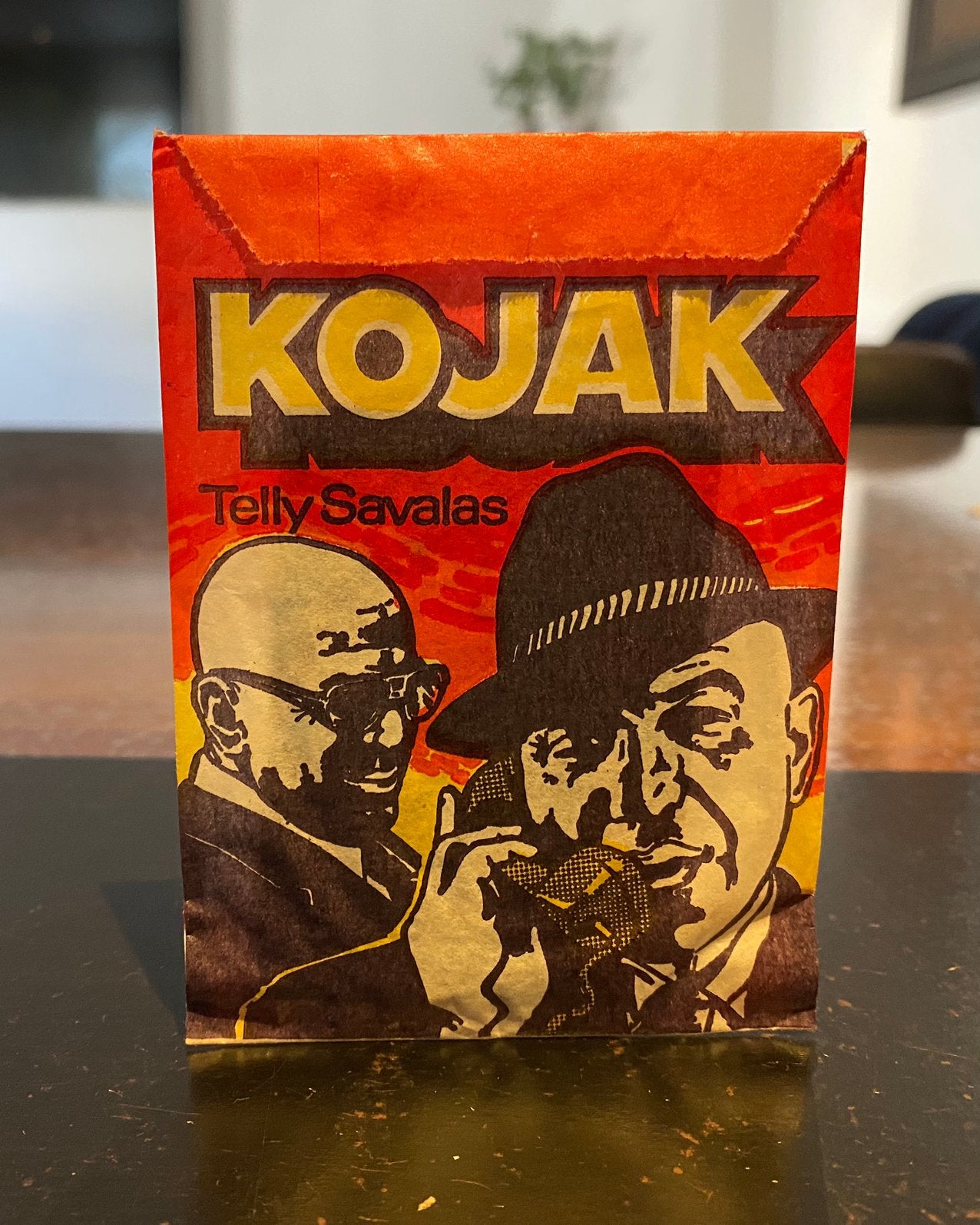 Monty Gum / Kojak Plaatjeszakje (1975) – Telly Savalas, Ophalen of Verzenden, Zo goed als nieuw