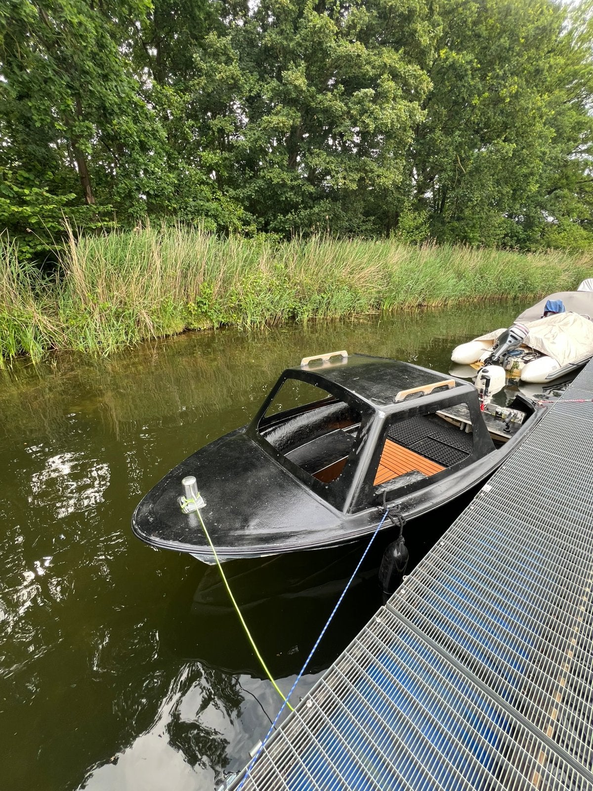 Boot/sloep met ligplaats,trailer en buitenboordmotor, Ophalen, Gebruikt, Overige typen, Motorboot