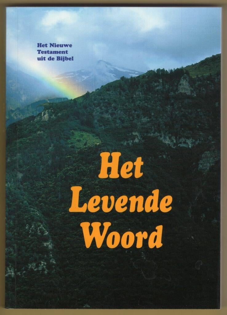 Het Levende Woord - Het Nieuwe Testament Uit de Bijbel BOEK, Ophalen of Verzenden, Zo goed als nieuw, Stichting Bijbelverspreiding