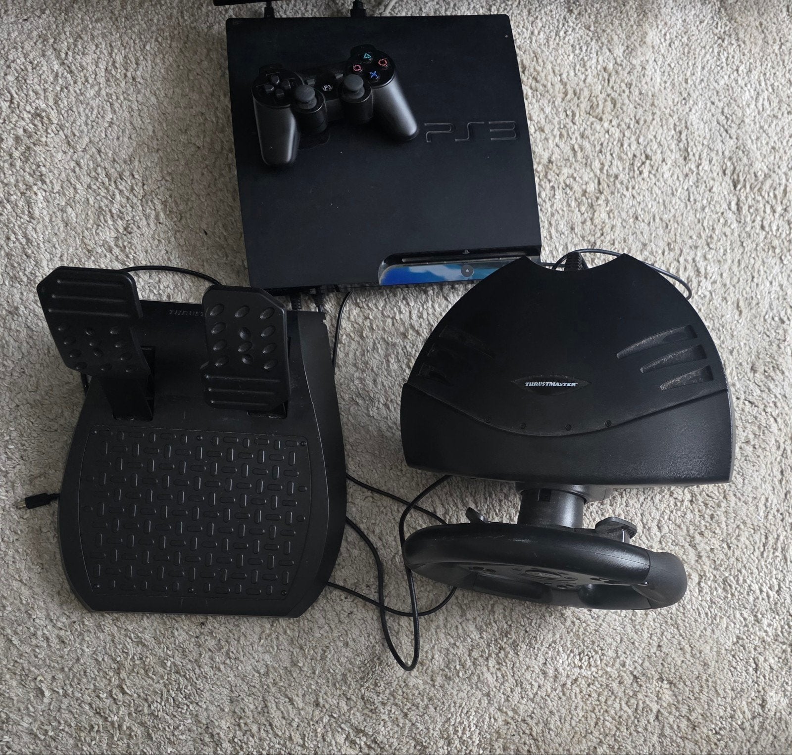 PS3 console te koop met 3 games., Avontuur en Actie, Gebruikt, Ophalen of Verzenden, 3 spelers of meer