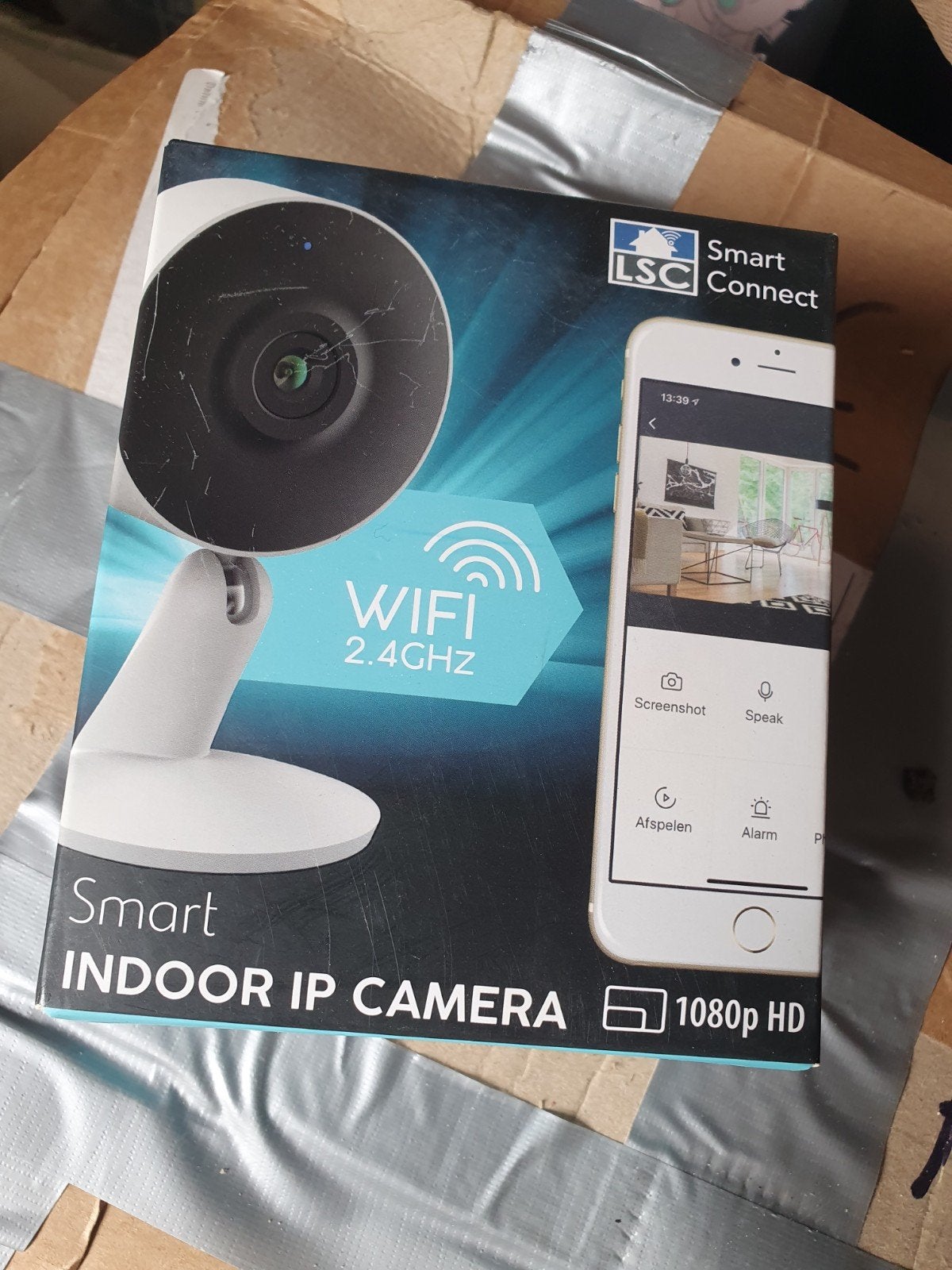 LSC Smart Connect Indoor IP Camera 1080p HD WiFi 2.4GHz, Ophalen, Zo goed als nieuw, Binnencamera