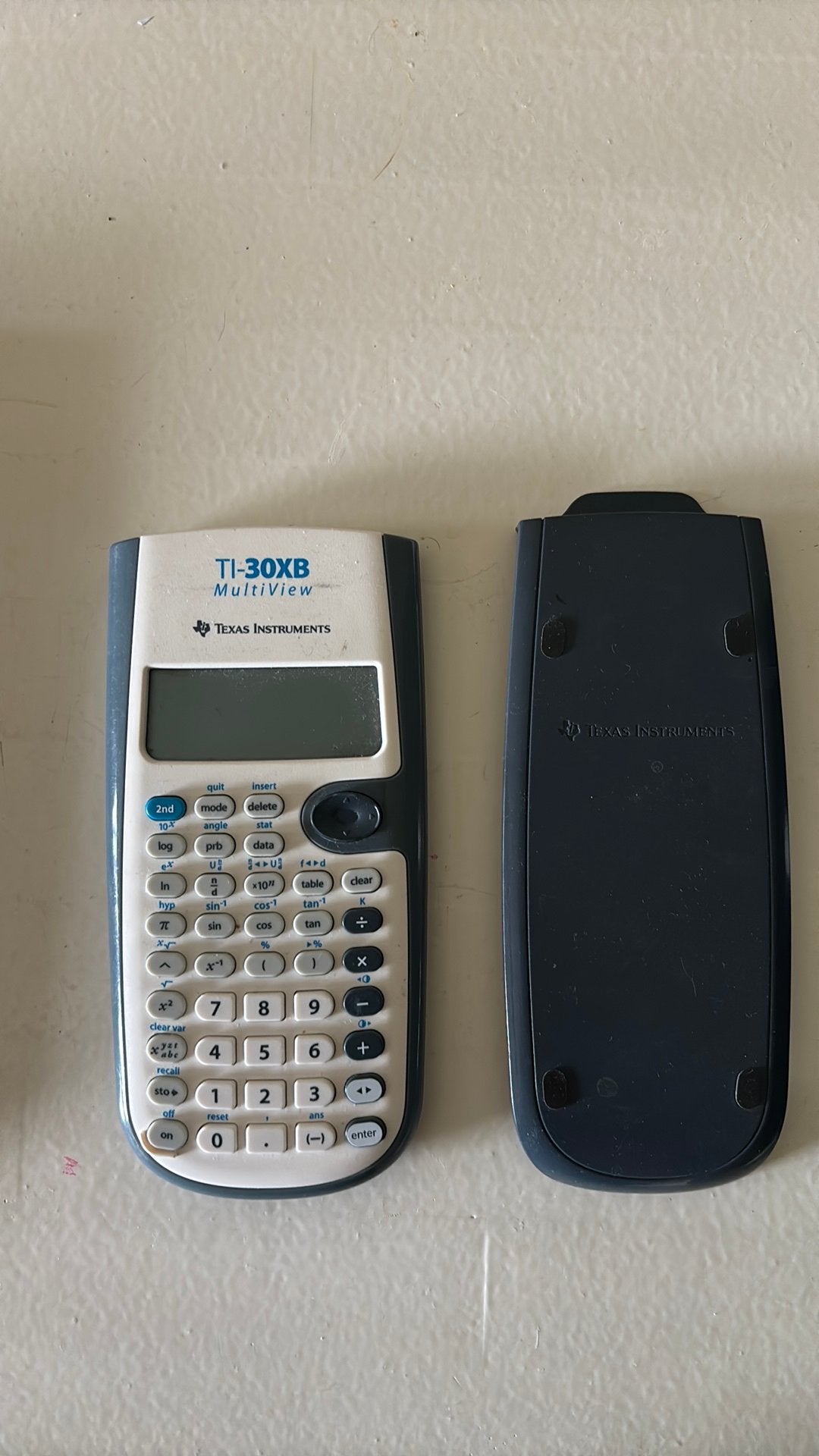 Rekenmachine texas instruments TI-30XB, Ophalen of Verzenden, Gebruikt