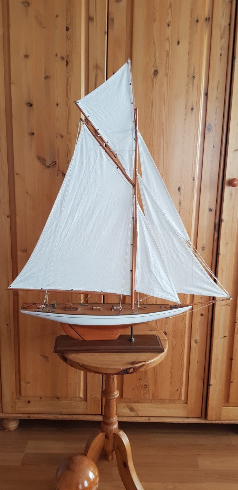 Prachtig gedetailleerd zeilschip model - 70x95 cm, Hobby en Vrije tijd, Ophalen of Verzenden, Zo goed als nieuw