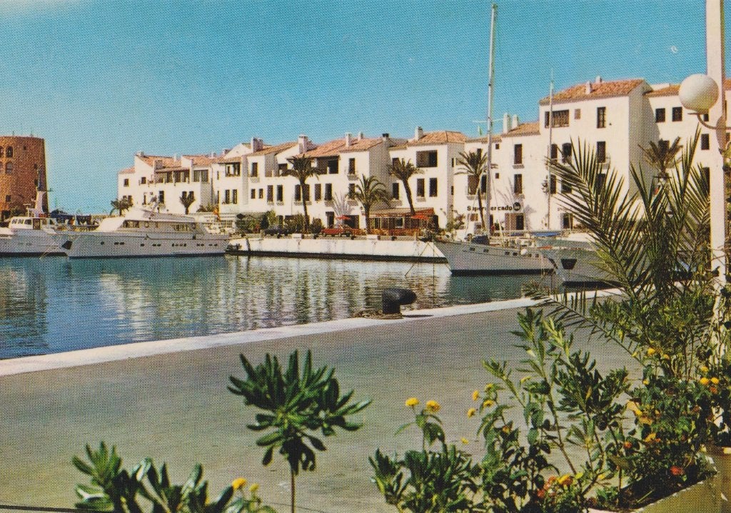 Spanje Marbella Puerto Banus Jachthaven, Verzenden, 1960 tot 1980, Ongelopen, Sport en Spel