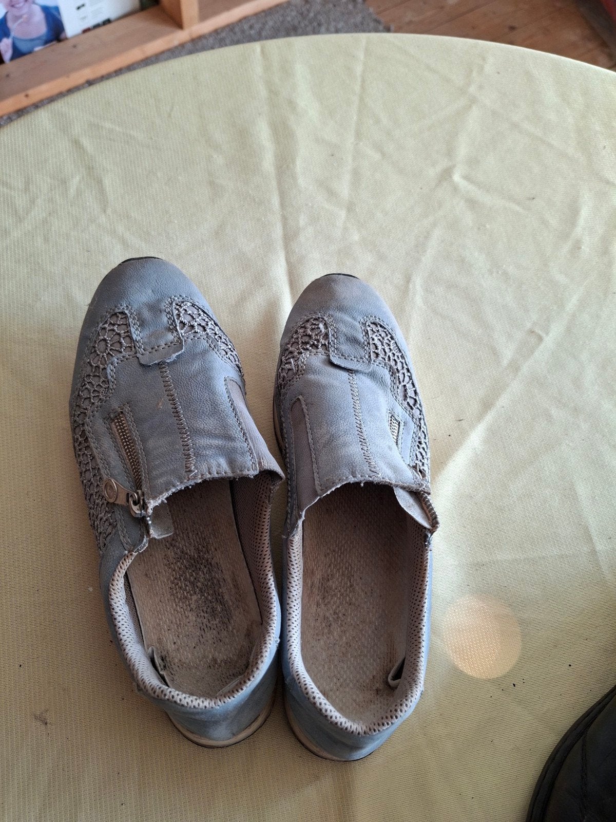 rieker dames schoenen maat 41, Blauw, Ophalen of Verzenden, Sneakers of Gympen, Gedragen