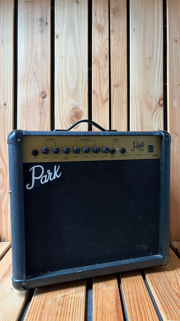Park transistor gitaar oefenversterker met reverb, Muziek en Instrumenten, Versterkers | Bas en Gitaar, Ophalen, Gebruikt, Gitaar