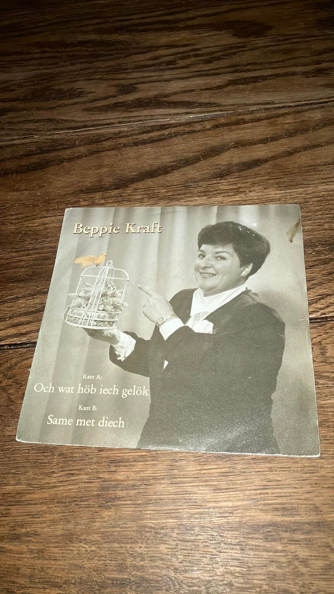 Beppie Kraft-Och wat hob iech gelok 7’, Cd's en Dvd's, Vinyl Singles, Gebruikt, 7 inch, Ophalen of Verzenden, Overige typen