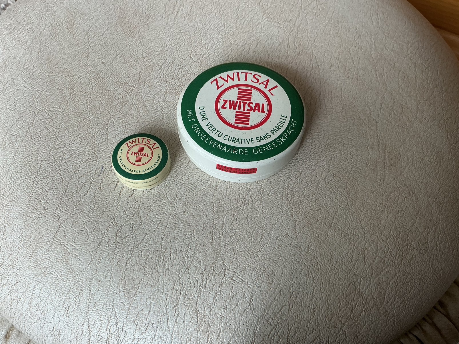 Zwitsal blikjes, Ophalen of Verzenden, Zo goed als nieuw