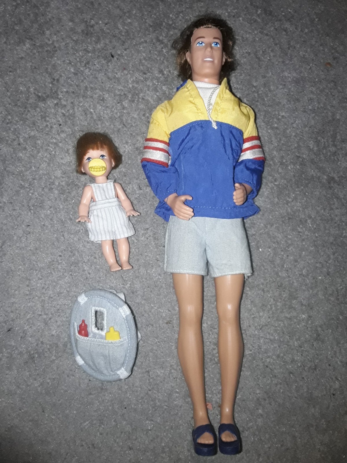 Vintage Big Brother Ken met Broertje (Mattel), Verzamelen, Ophalen of Verzenden, Gebruikt