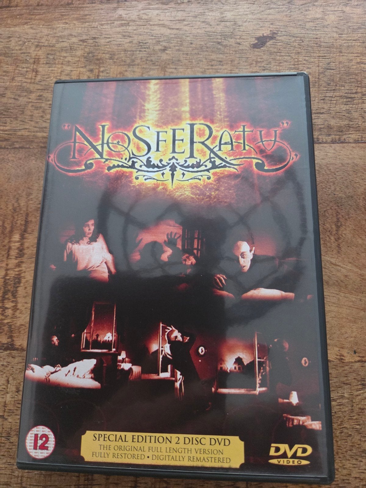 nosferatu dvds(1922)max schreck, Vanaf 16 jaar, Ophalen of Verzenden, Zo goed als nieuw
