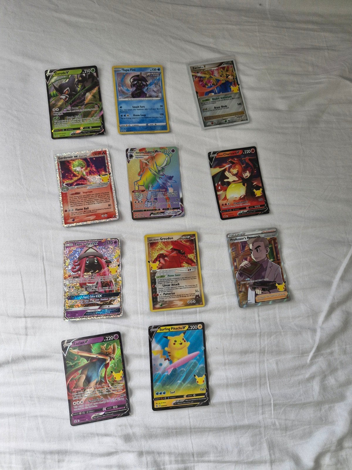 Pokémon Kaarten Collectie - Diverse Zeldzame Kaarten, Ophalen of Verzenden, Zo goed als nieuw, Meerdere kaarten, Foil