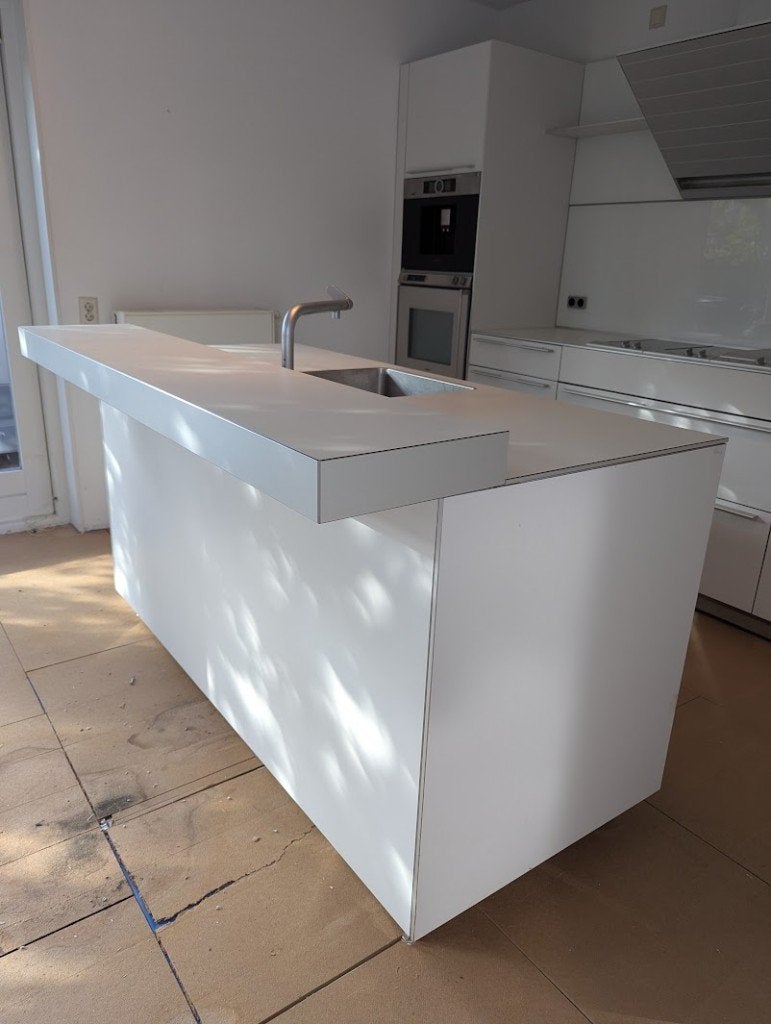 Mooie Bulthaup B3 eiland-keuken, Gebruikt, Wit, Overige typen, Ophalen of Verzenden
