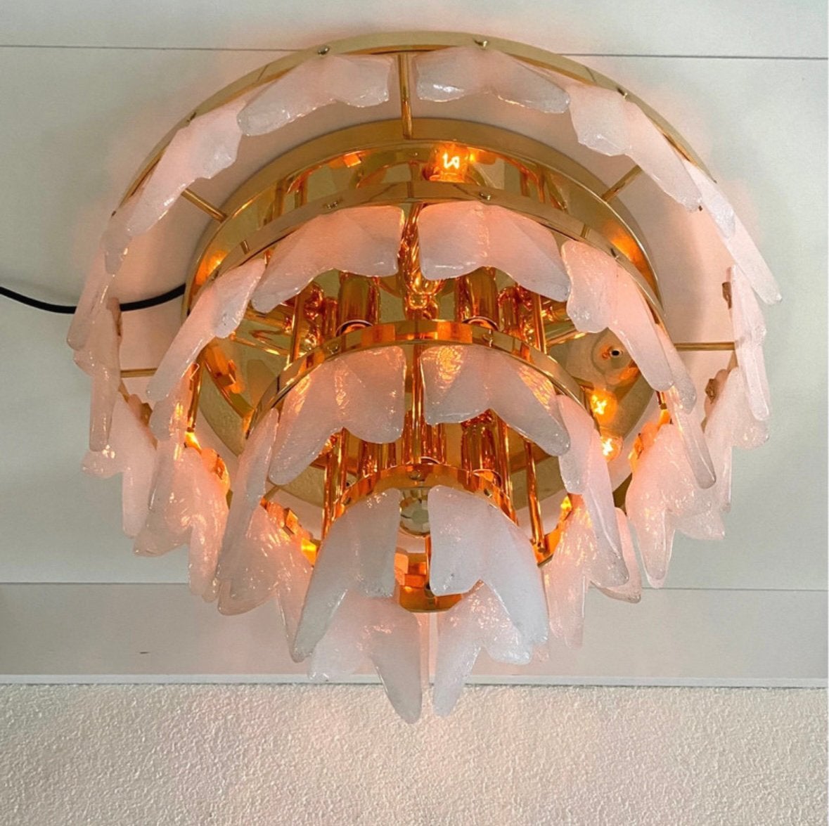 Vintage Kalmar Franken plafondlamp, Overige merken, Kalmar Franken, Meerkleurig, Ophalen of Verzenden