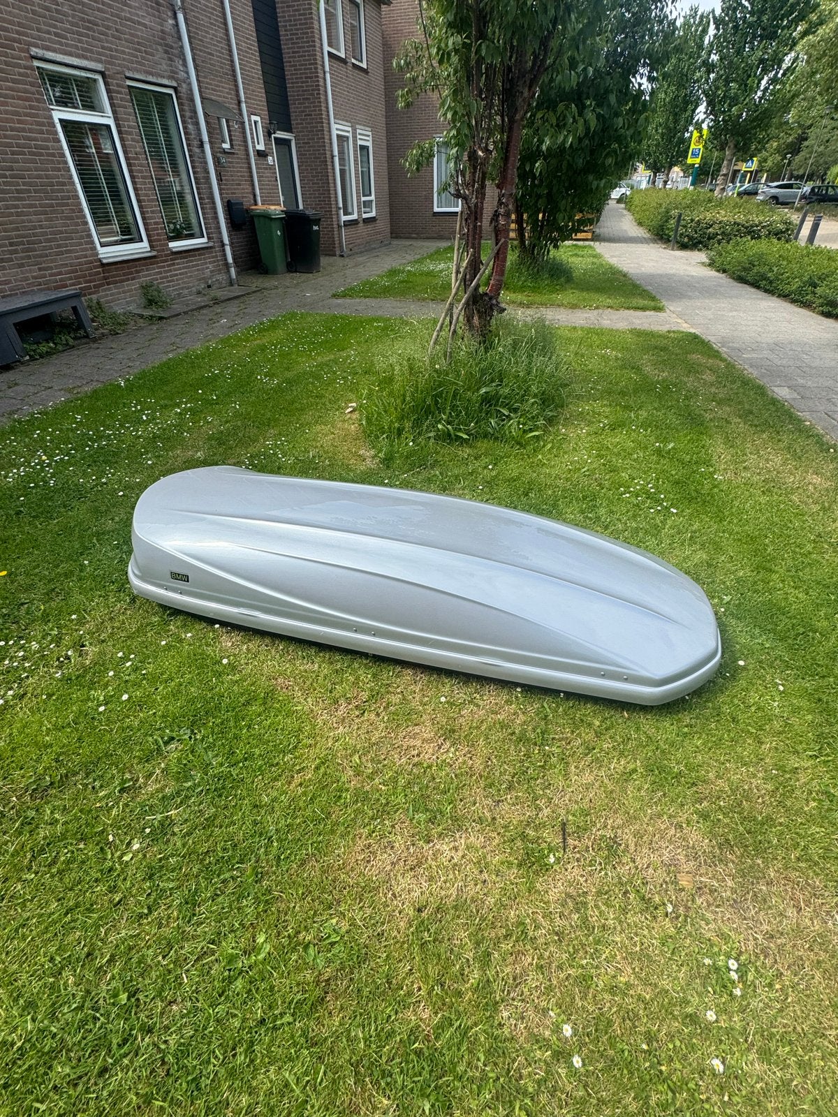 BMW Dakkoffer 460L XXL met alle toebehoren, Auto diversen, Dakkoffers, Ophalen, Zo goed als nieuw
