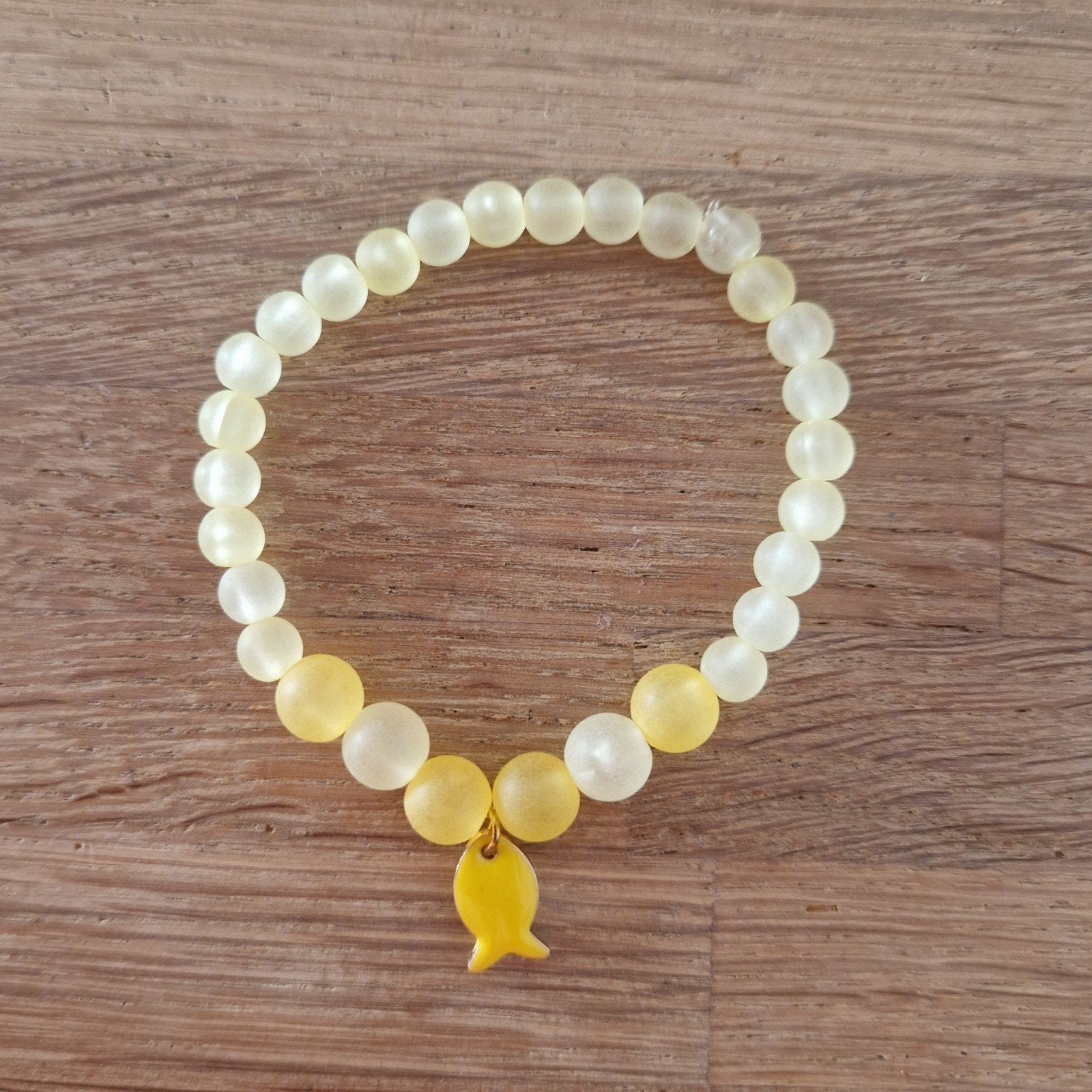 Gele armband dames, Ophalen of Verzenden, Geel