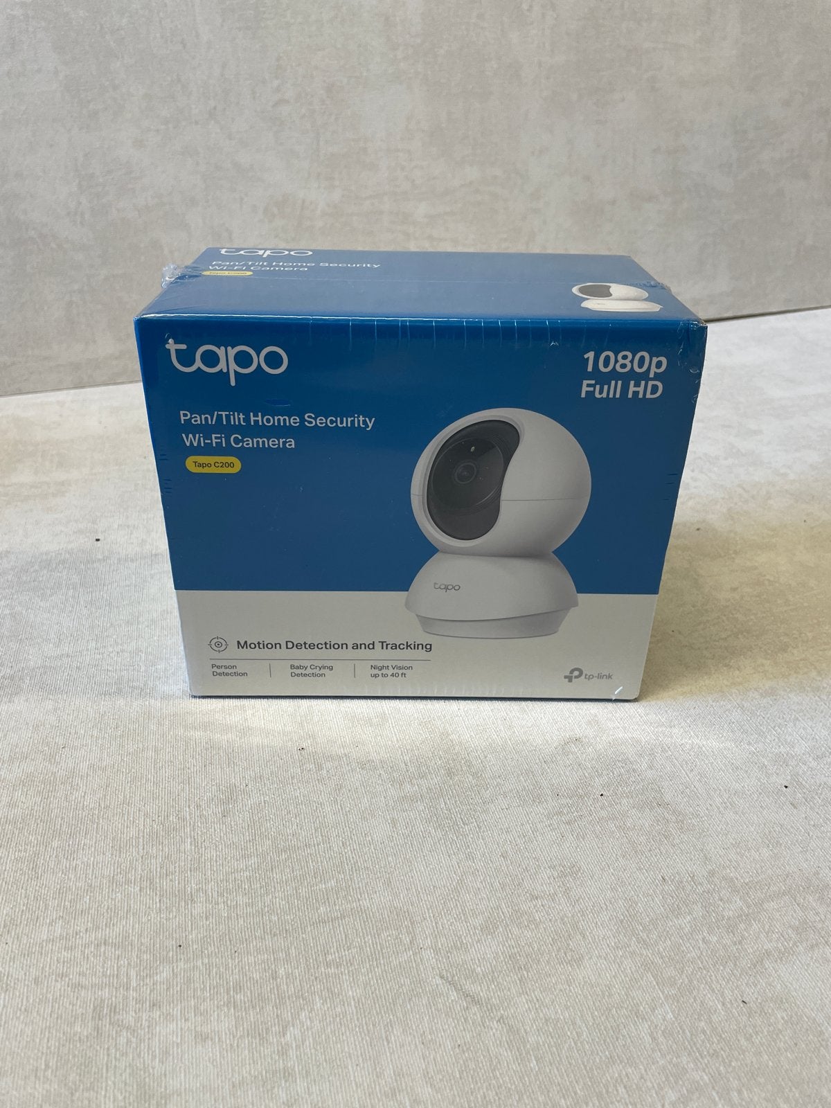 Tapo C200 Pan/Tilt Home Security Wi-Fi Camera 1080p Full HD, Audio, Tv en Foto, Ophalen of Verzenden, Nieuw, Binnencamera