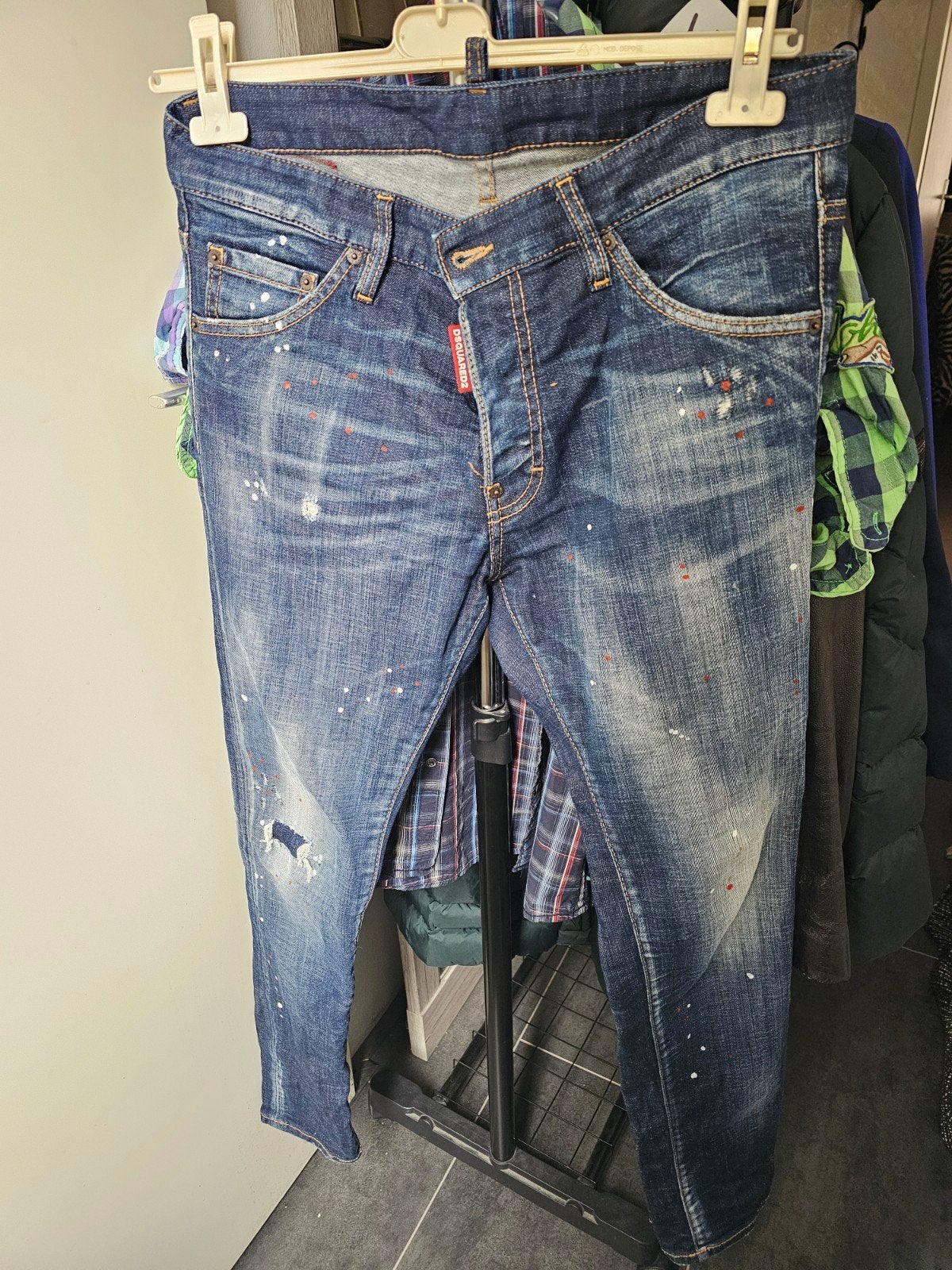 Dsquared2 Jeans - Stijlvolle Denim maat 48, Dsquared2, Blauw, Ophalen of Verzenden, W33 - W34 (confectie 48/50)