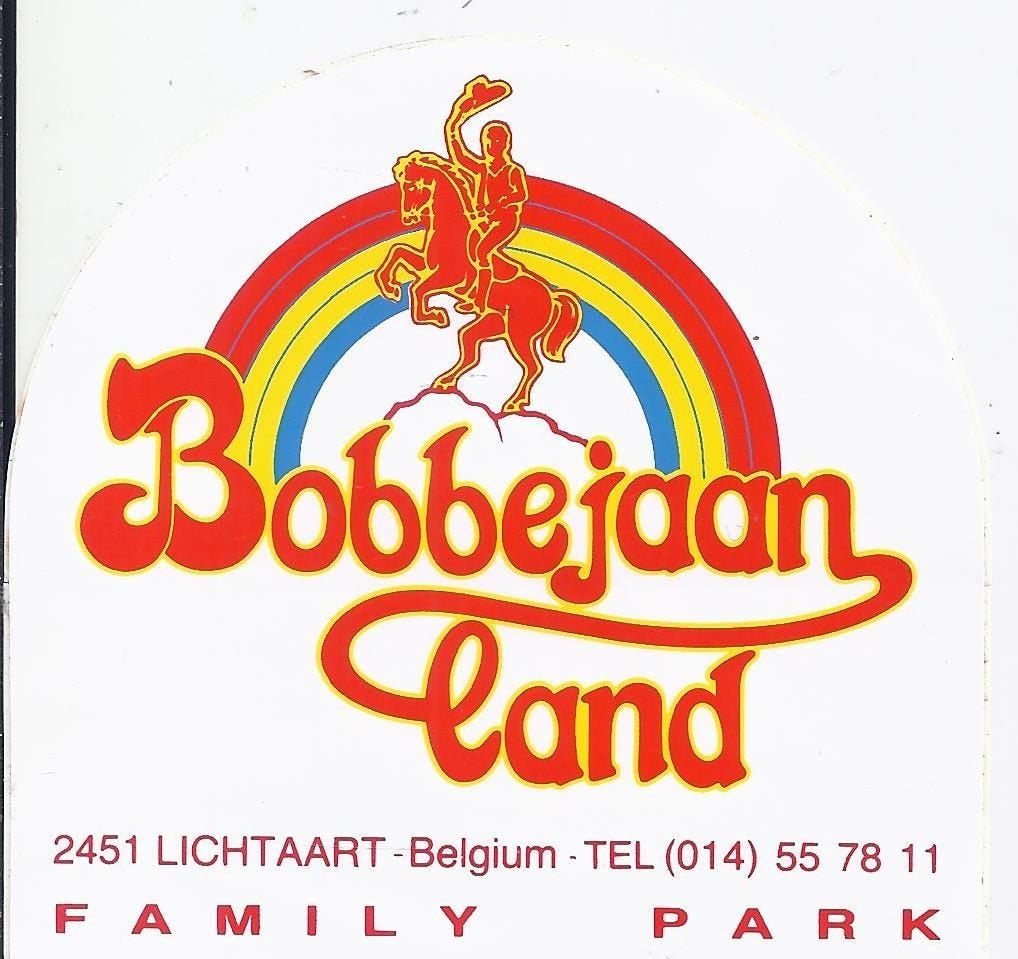 So201 sticker familie park bobbejaanland, Ophalen of Verzenden, Zo goed als nieuw, Bedrijf of Vereniging