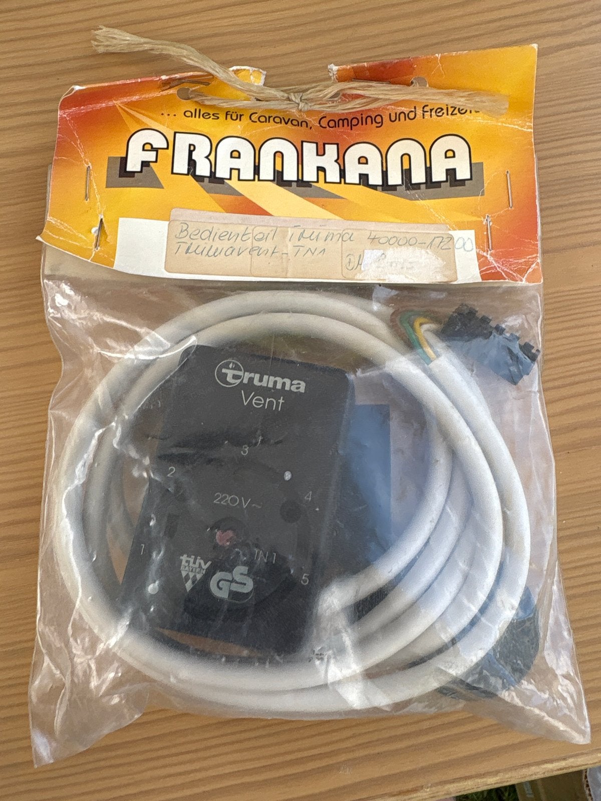 Truma Vent bedieningspaneel voor caravan/camper, Ophalen of Verzenden, Nieuw
