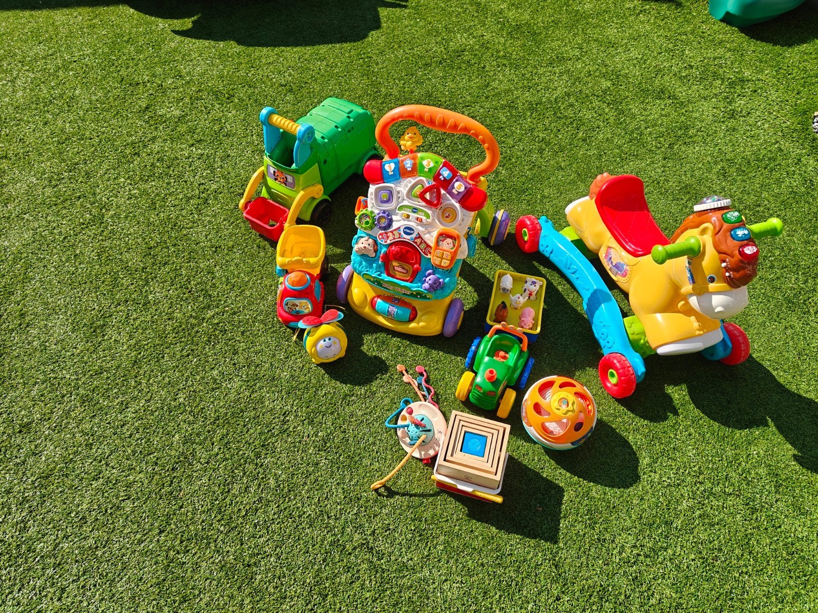 Grote set baby- en peuterspeelgoed, Kinderen en Baby's, Speelgoed | Babyspeelgoed, Gebruikt, Overige typen, Met licht, Met geluid