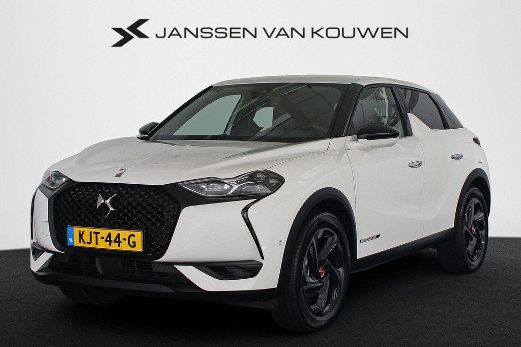 DS 3 Crossback E-Tense Performance Line+ 50 kWh Stoelverwarm, Auto's, DS, 136 pk, Gebruikt, 100 %, Alcantara