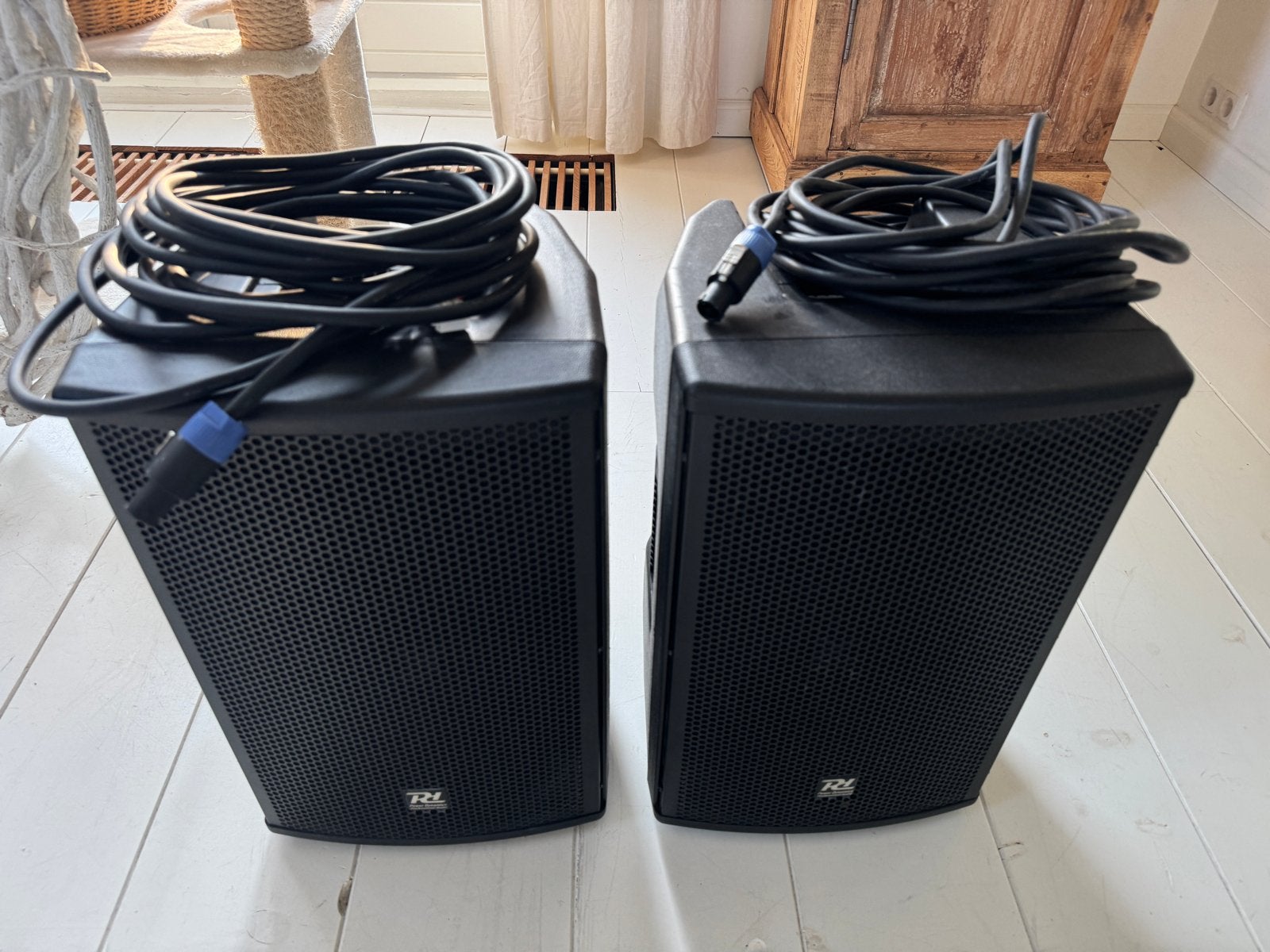 Power Dynamics versterker 1000W plus twee boxen, Zo goed als nieuw, 120 watt of meer, Ophalen, Overige merken