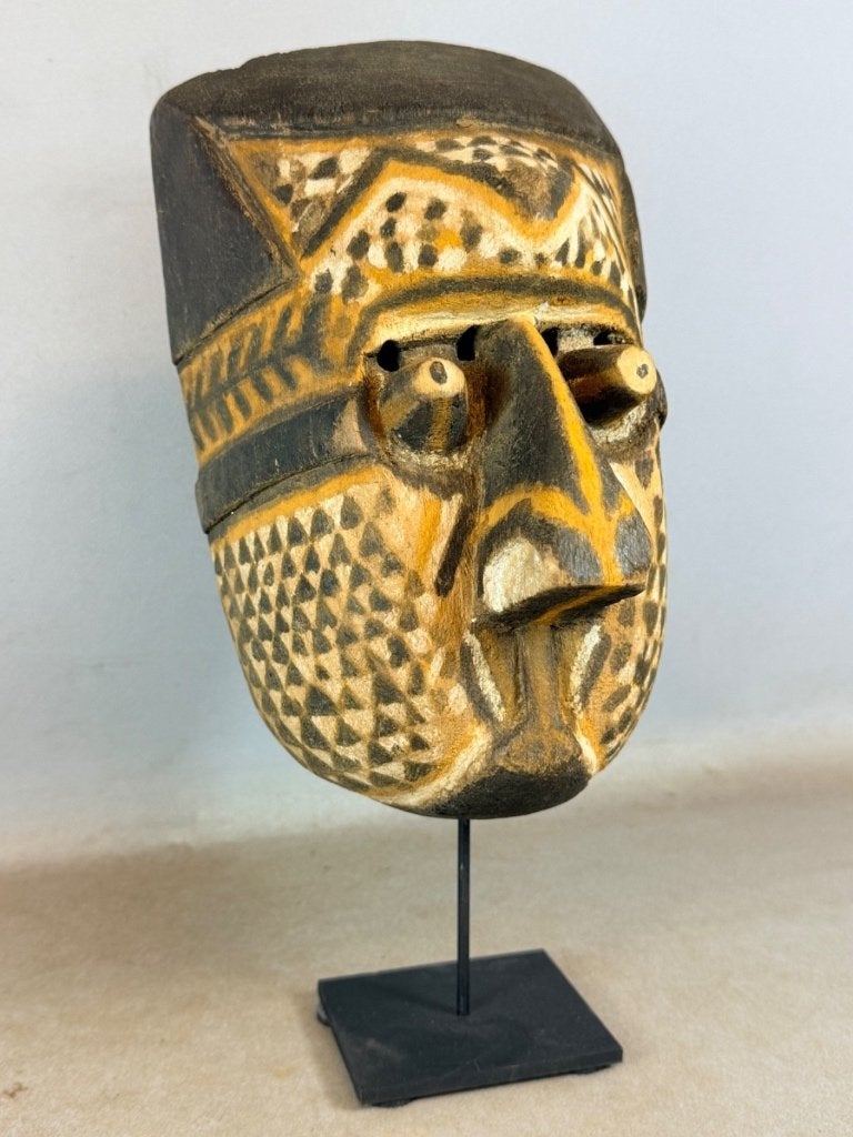 260618 Afrikaans Pwoom Itok Kuba masker West Kasai uit Congo, Ophalen of Verzenden