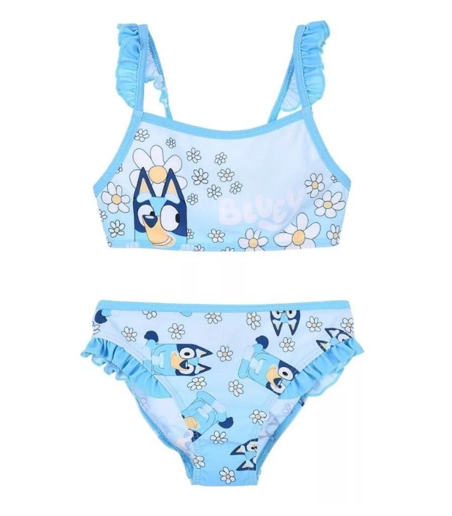 Bluey Bikini - Blauw - Maat 98 -  104 - 110 - 116, Kinderen en Baby's, Kinderkleding | Kinder-zwemkleding, Maat 98, Bikiniset