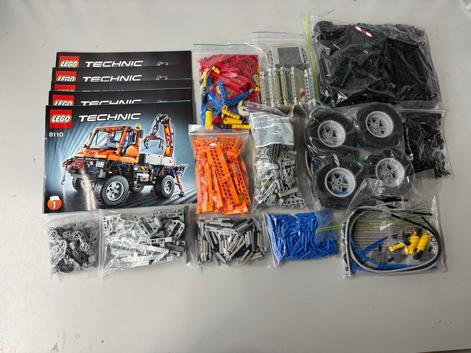 Lego Technic 8110 Mercedes-Benz Unimog U 400 - Complete Set, Gebruikt, Lego, Compleet, Ophalen of Verzenden