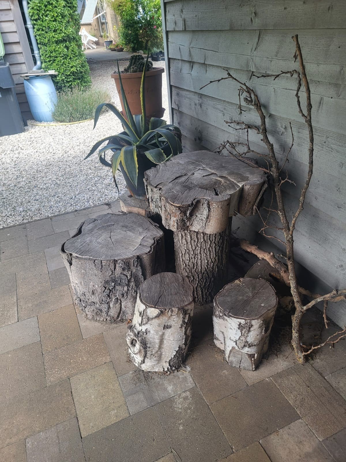 Hout blokken Hakblokken, Minder dan 3 m³, Ophalen