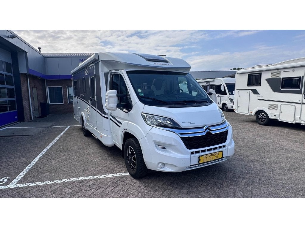 Dethleffs Advantage T 7051 EB NL camper Full options!!!, Caravans en Kamperen, 7 tot 8 meter, Bedrijf, L-zit, 7 tot 8 meter
