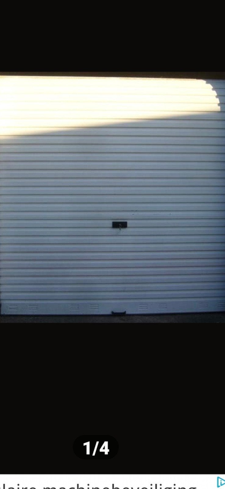 Te koop nette  polynorm garage roldeur, Ophalen of Verzenden, Zo goed als nieuw, 200 cm of meer, 200 cm of meer