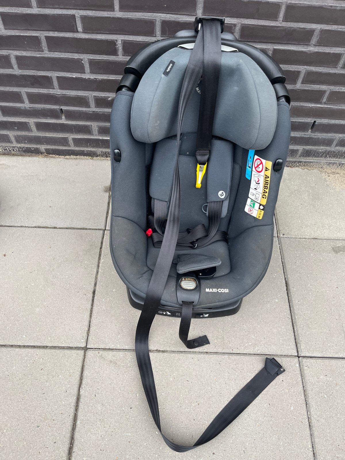 Maxi-Cosi AxissFix i-Size Autostoeltje - 360 draaibaar, Gebruikt, 0 t/m 18 kg, Verstelbare rugleuning, Ophalen of Verzenden