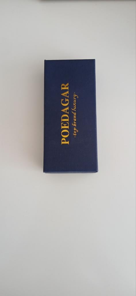 Luxe Poedagar Horloge - Nieuw in Doos, Overige merken, Staal, Staal, Polshorloge