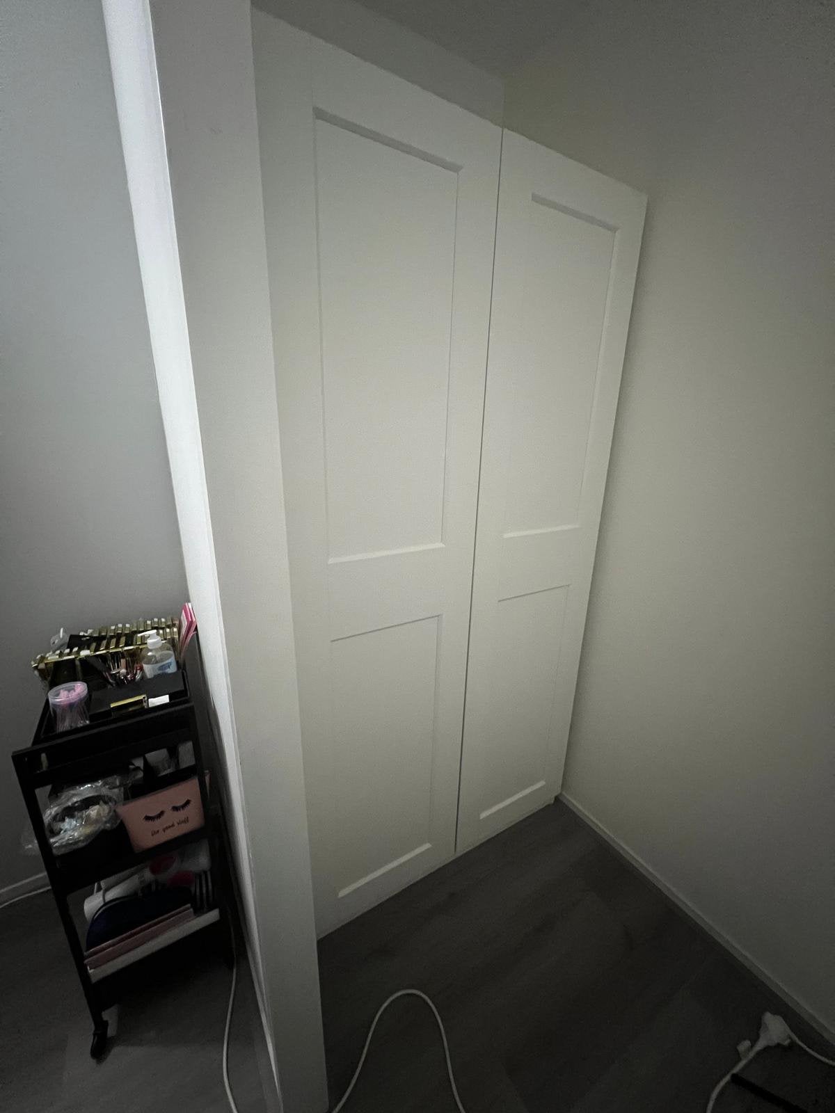 Pax kast grimo te koop, Ophalen, 200 cm of meer, 50 tot 100 cm, Zo goed als nieuw