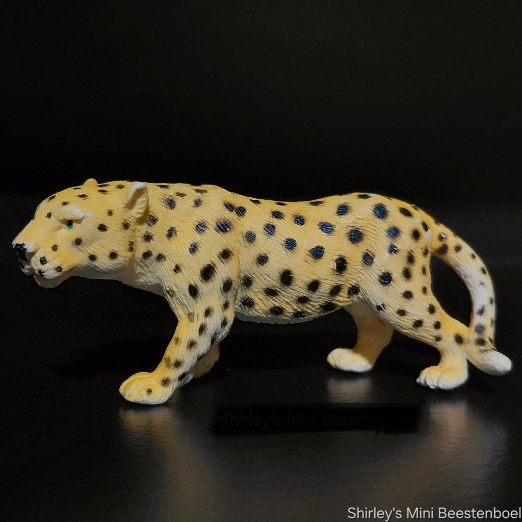 Schleich luipaard, Verzamelen, Dierenverzamelingen, Ophalen of Verzenden, Gebruikt, Wild dier, Beeldje of Figuurtje
