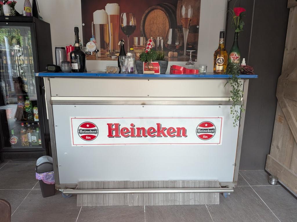 Bar (Heineken) met Tap, Koeler en Spoelbak, Ophalen of Verzenden, Gebruikt