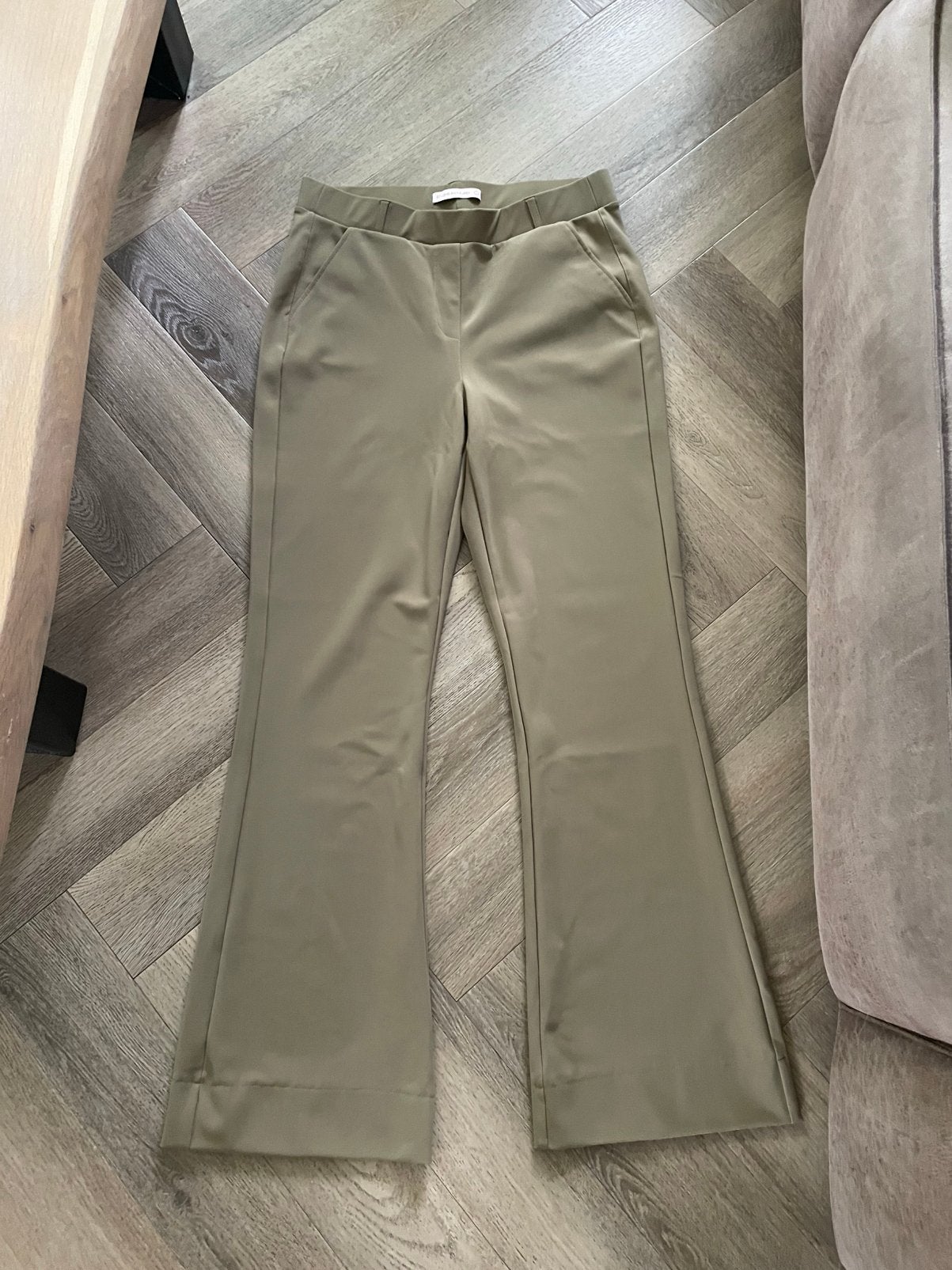 Studio Anneloes flair bonded broek earth travelstof mt L, Kleding | Dames, Broeken en Pantalons, Maat 42/44 (L), Ophalen of Verzenden