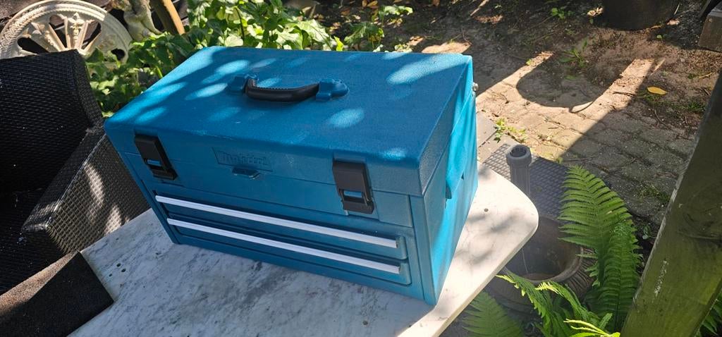 Makita toolbox met 2 laden., Ophalen of Verzenden, Zo goed als nieuw