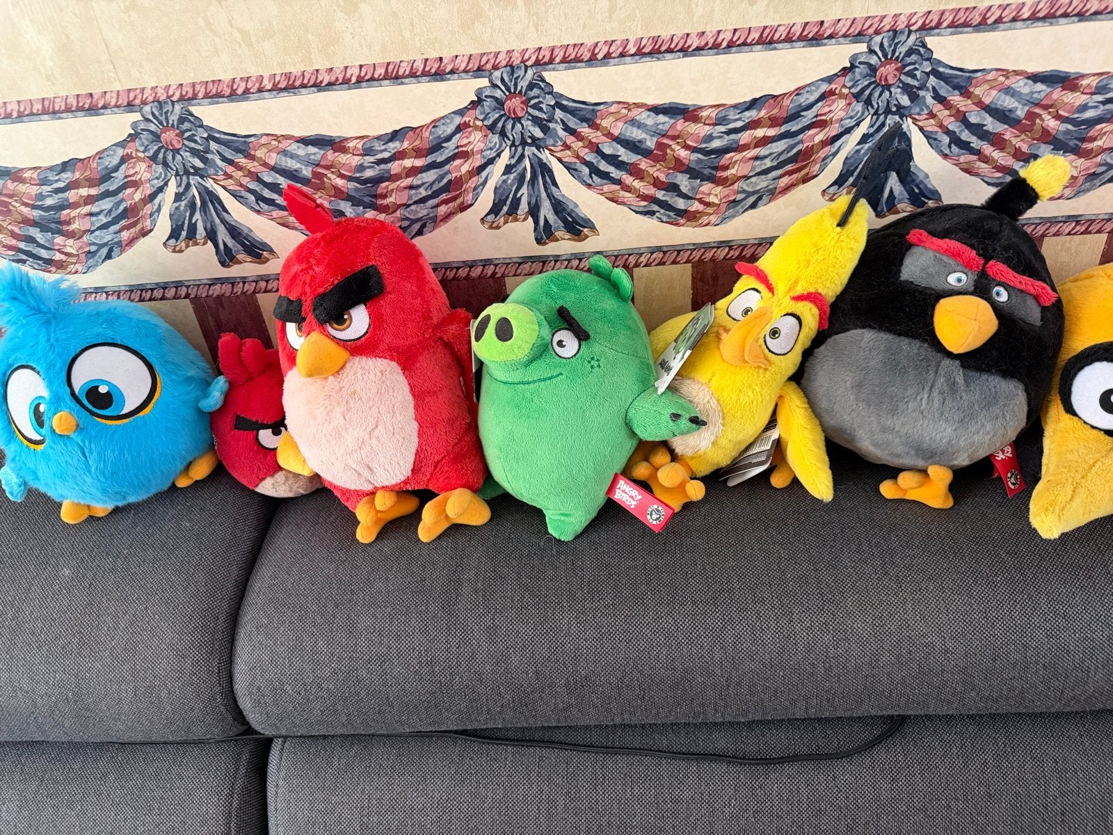 Angry Birds Knuffels - Complete Set, Kinderen en Baby's, Speelgoed | Knuffels en Pluche, Ophalen, Overige merken, Overige typen