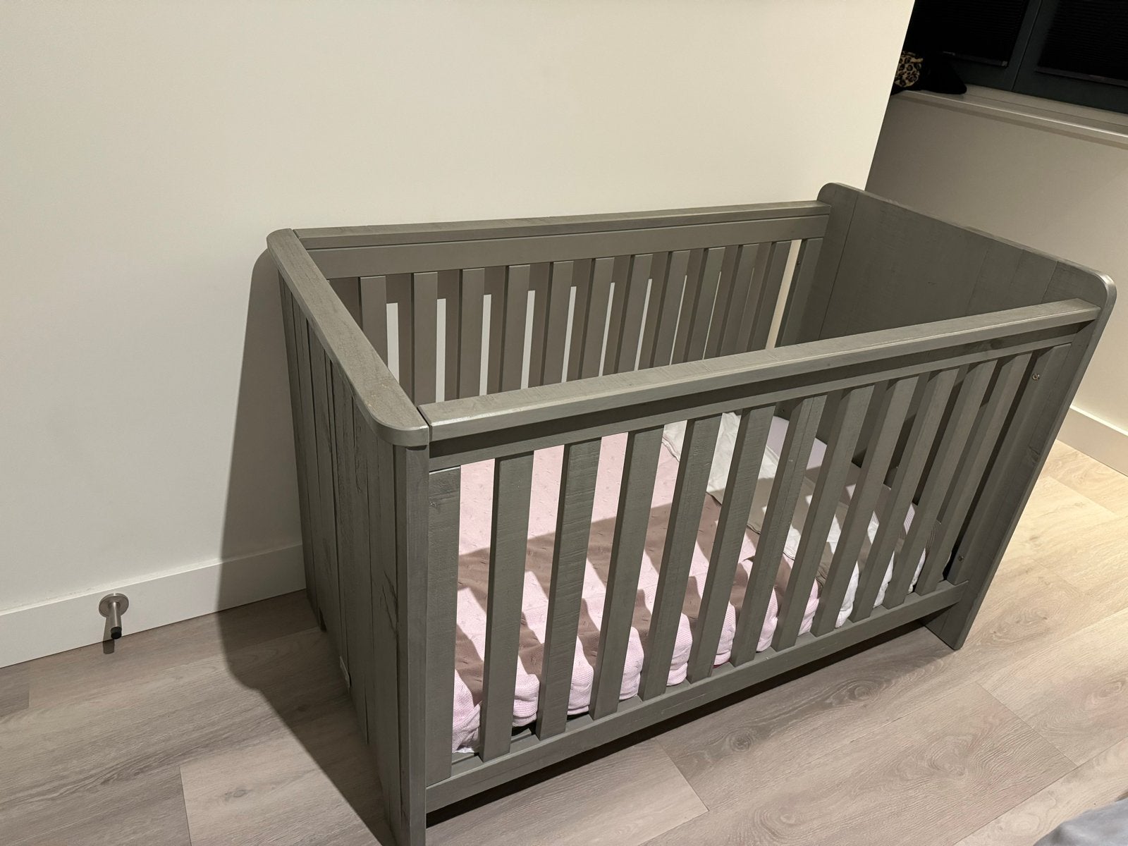 Coming Kids Zanzi Ledikant met commode, Ophalen, Zo goed als nieuw, Ledikant