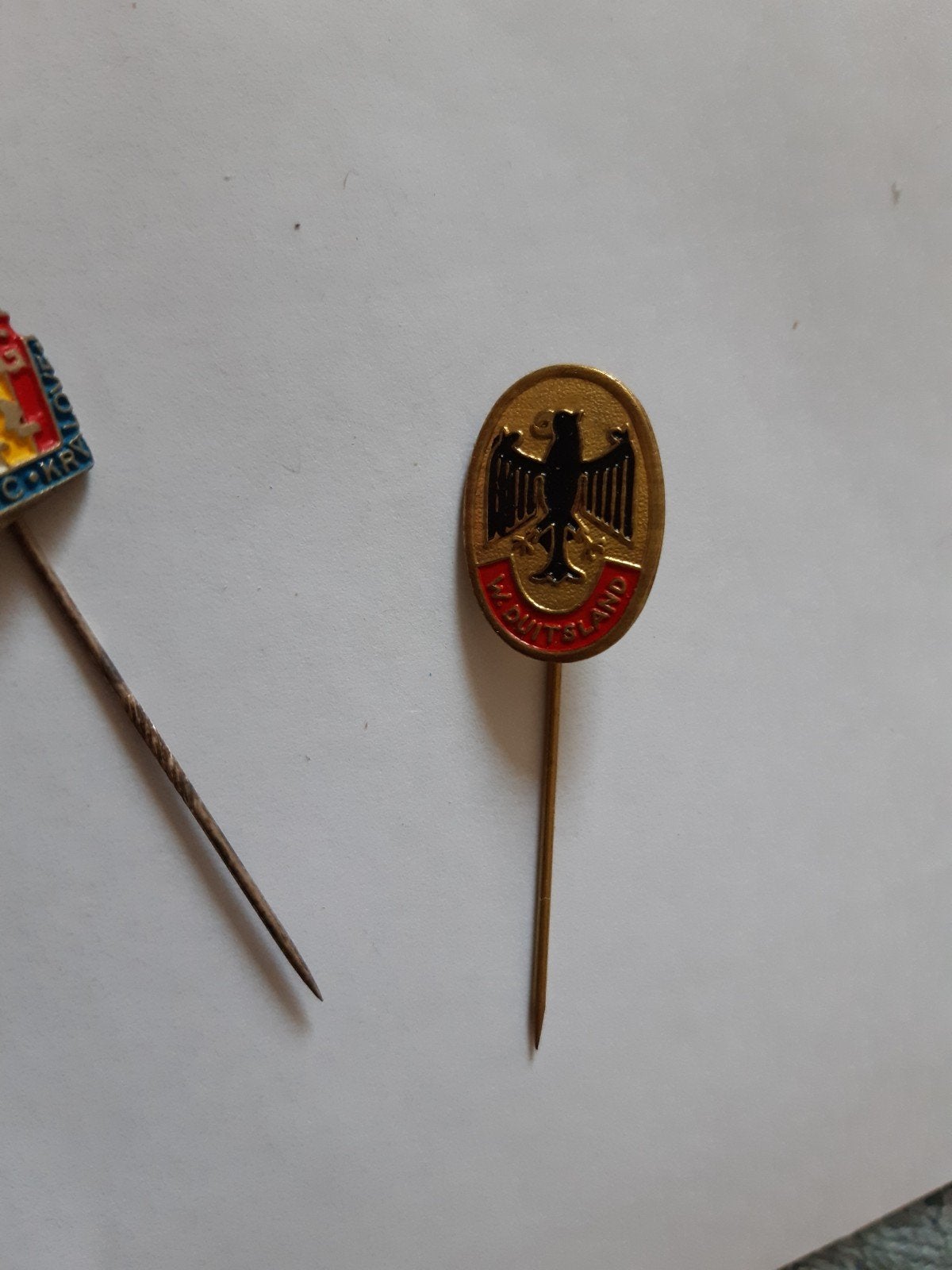 Speldje W Duitsland, Ophalen of Verzenden, Zo goed als nieuw, Sport, Speldje of Pin